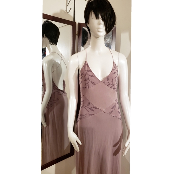 Peep Formal Spaghetti straps Gown - Picture 2 of 7